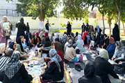 برگزاری جلسه آموزش سلامت روان در بحران‌های جمعی در پارک نواب اسلامشهر به مناسبت هفته سلامت